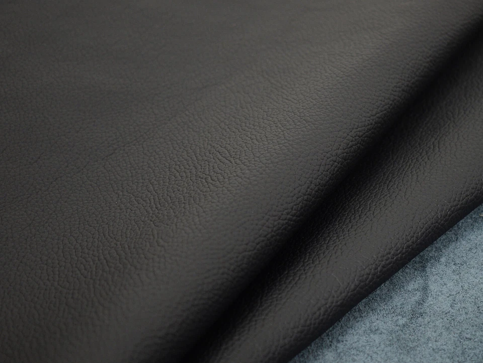Ital. Rindsleder Nappa Celestina schwarz 1,0-1,2 mm Wunschgröße Möbelleder #w009 - Bild 3 von 3