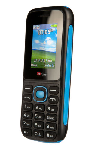 Téléphone portable TTfone Dual Sim TT120 appareil photo Bluetooth téléphone double le moins cher - Photo 1/27