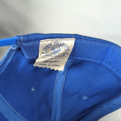 Vintage Denver Broncos Script Bars Drew Pearson Snapback Hat Cap NFL 90s VTG - 第 9/11 張圖片
