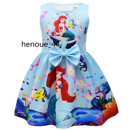 minnie stitch Cartoon Bowknot Dress Skirt Princess Party Birthday Fancy girl - Picture 46 of 69