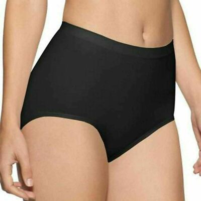 3 Slip Da Donna In Cotone Liscio Bianco Con Aggiunta Di Lycra
