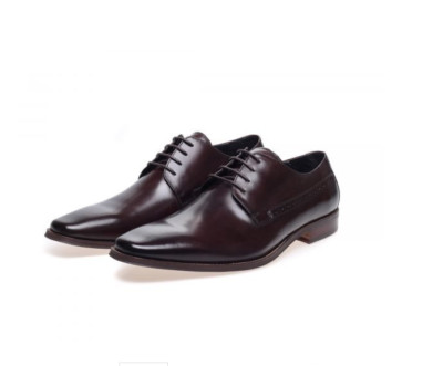John White Ainsworth Brown Derby Shoes - UK7 SRP £140.00