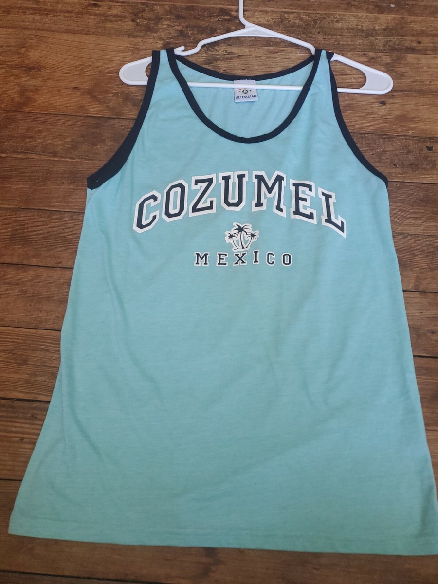 Ultramar Blue Cozumel Mexico Tank Top