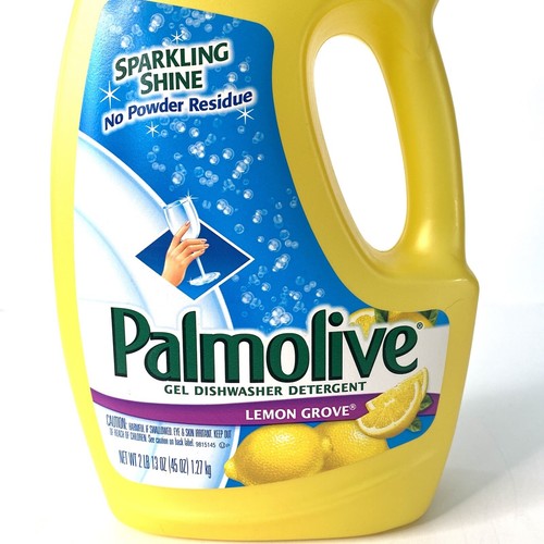 Palmolive Gel Dishwasher Detergent Lemon Grove Discontinued Prop 45 Oz