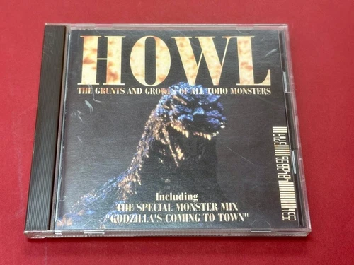 GODZILLA SOUNDTRACK CD JAPANESE CD Godzilla & All Monster Roars Illustrated Book