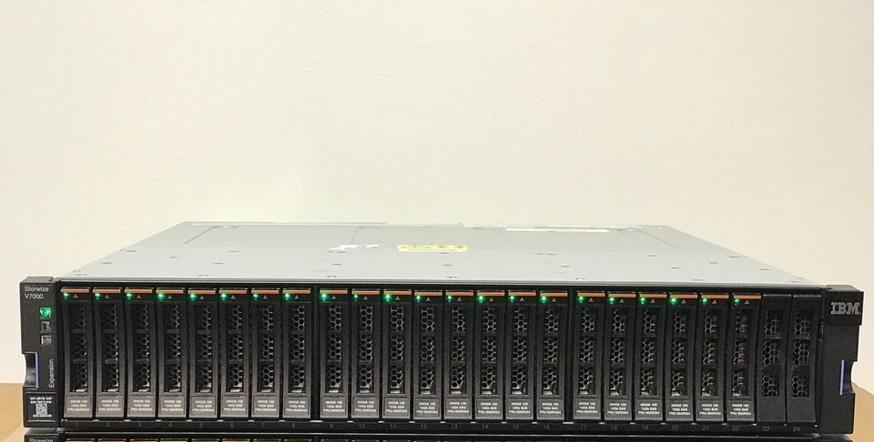 IBM Storwize V7000 Gen2 22x 300GB 15k Expansion 2x PSU Rails 24x G2 2076-24F - Image 4 of 4
