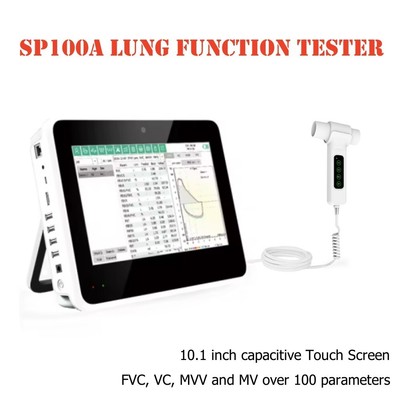 SP100A Touch Digital Spirometer Lungenfunktion Lungentester WiFi Spirometrie