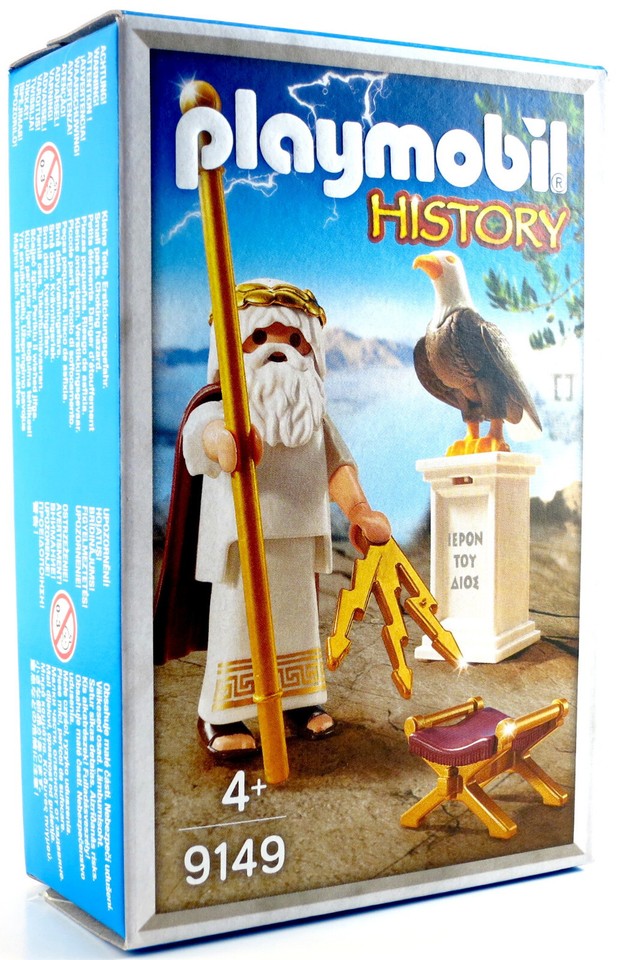 Set Playmobil 6 Dieux Grecs – Figurines 9149, 9150, 9523-9526 – Exclusif Sans Boîte – Neuf
