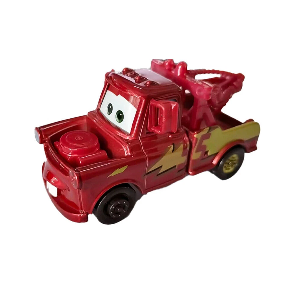 Lotto auto Disney Pixar Lightning McQueen camion 1:55 pressofuso auto regina - Immagine 4 di 4