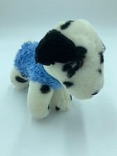 Animal Alley Dalmation Puppy Dog Plastic Eyes Blue Coat Toy 's R Us Plush 8  S