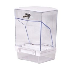 Parrots Feeder Container Feeding Box Anti-spill Pet Birds Feeding Supply