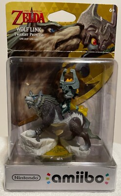 Wolf Link Zelda Twilight Princess Amiibo Nintendo Figure New