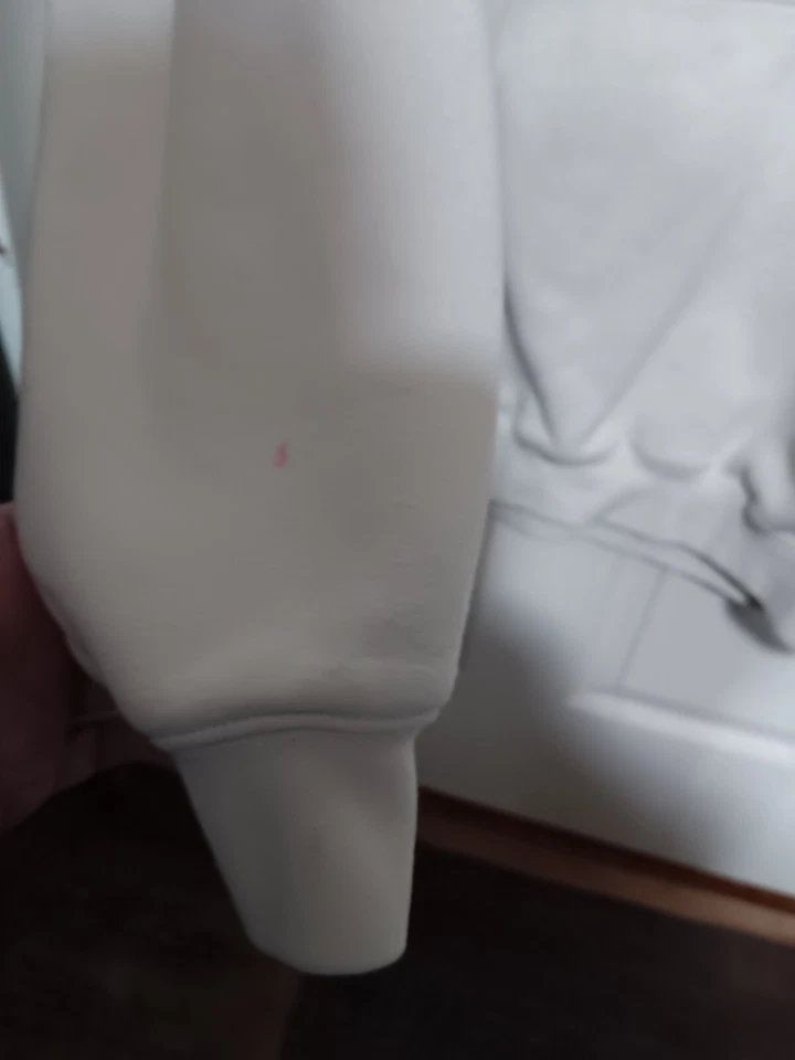 Sudadera con capucha pulóver para hombre Carhartt 104902 W03 holgada blanca XL Foto 3 de 4