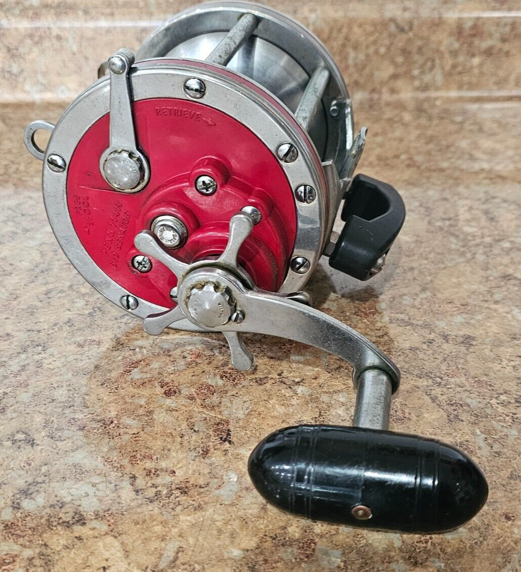 Penn 114H 6/0 Special Senator Fishing Reel Pre-owned Free Shipping