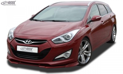 RDX Spoilerlippe für HYUNDAI i40 Front Ansatz Schwert Lippe Spoiler Leiste
