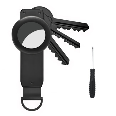 Minimalist Metal Key Holder for Airtag,Slim Key Chain Key Organizer Key Case