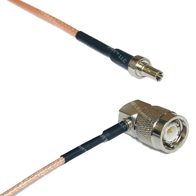 RG316 CRC9 Male to TNC Male Angle RF Cable Rapid-SHIP LOT
