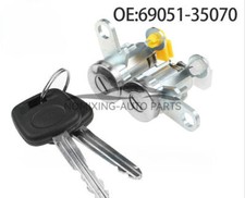 69051-35070 Left And Right Car Lock Cylinder With Keys For 95-14 Toyota Tacoma