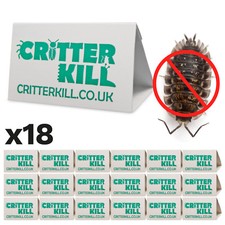 18 X WOODLICE KILLER TRAP -  WOODLOUSE AND CRAWLING INSECTS GLUE TRAPS HOME SAFE