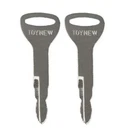 (2) Ignition Keys For Toyota Forklift ToyNew A62597, 57591-23330-71, 162597