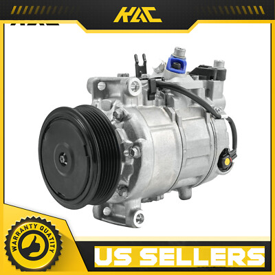 NEW AC Compressor w/ Clutch for Audi allroad A4 A5 A6 Q3 Quattro Q5 Q7