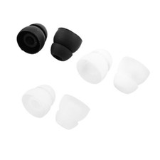 2 Layer Headphone Cap Headset Ear Bud Cover Earphone Tip Replacement 5 Pairs