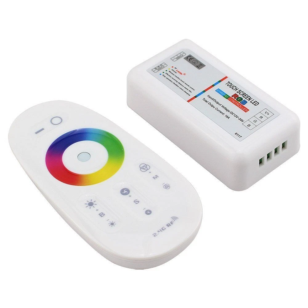 Touch screen led rgb on sale strip rf controller