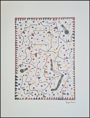 YAYOI KUSAMA * Women * 65 x 50 cm * Lithografie * Kunstdruck *limitiert # 58/500