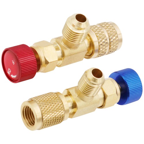 2Pcs Air Conditioner Refrigerant Charging Valves for Systems - Picture 12 of 12