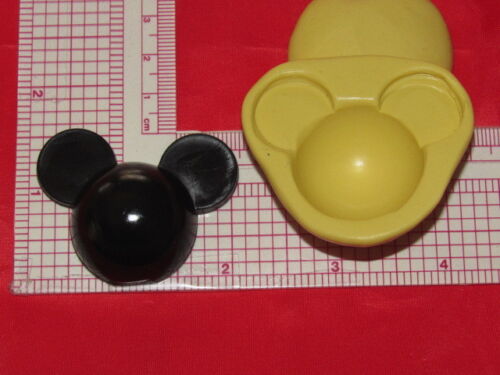 Large Mouse Character Fondant Silicone Push Mold Resin Candy 258 Cup Cake - Picture 1 of 1