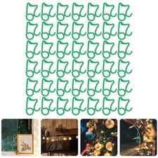 100 Pcs Light Clips for outside Lights String Hooks Holiday Gutter Hangers