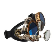Lunettes punk, lunettes de savant fou, steampunk pour carnaval, cosplay et