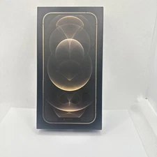 BOX ONLY - Apple iPhone 12 Pro Max 128GB - EMPTY -  No Accessories - Black Box