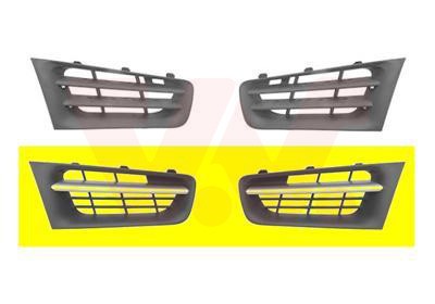KüHlergrill KüHlergitter Chrom FüR Renault Megane II Kombi KM0/1_-image