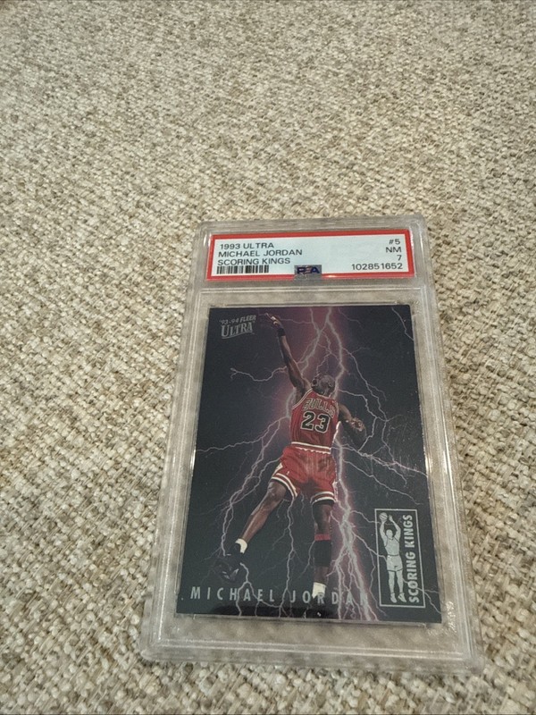 1993-94 Fleer Ultra - Scoring Kings Michael Jordan #5 PSA 7