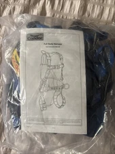 Condor Full Body Harness, Vest Type 5-Point, Blue 19F377