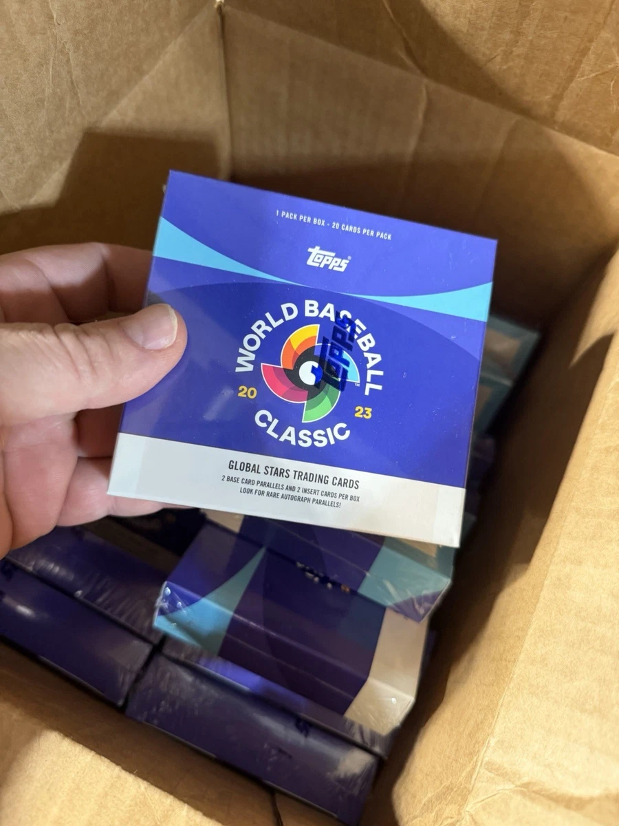 スポーツ選手 WBC 2023 Global Stars Trading Cards ⚾ 2023 TOPPS WORLD BASEBALL CLASSIC – GLOBAL STARS HOBBY【製品