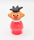 Fisher Price Little People Sesame Street Ernie Collectible Figure Vintage Toy