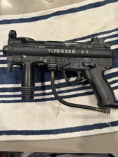 Tipmann A5, Used Fine, Upgraded Barrel, Paintball Gun