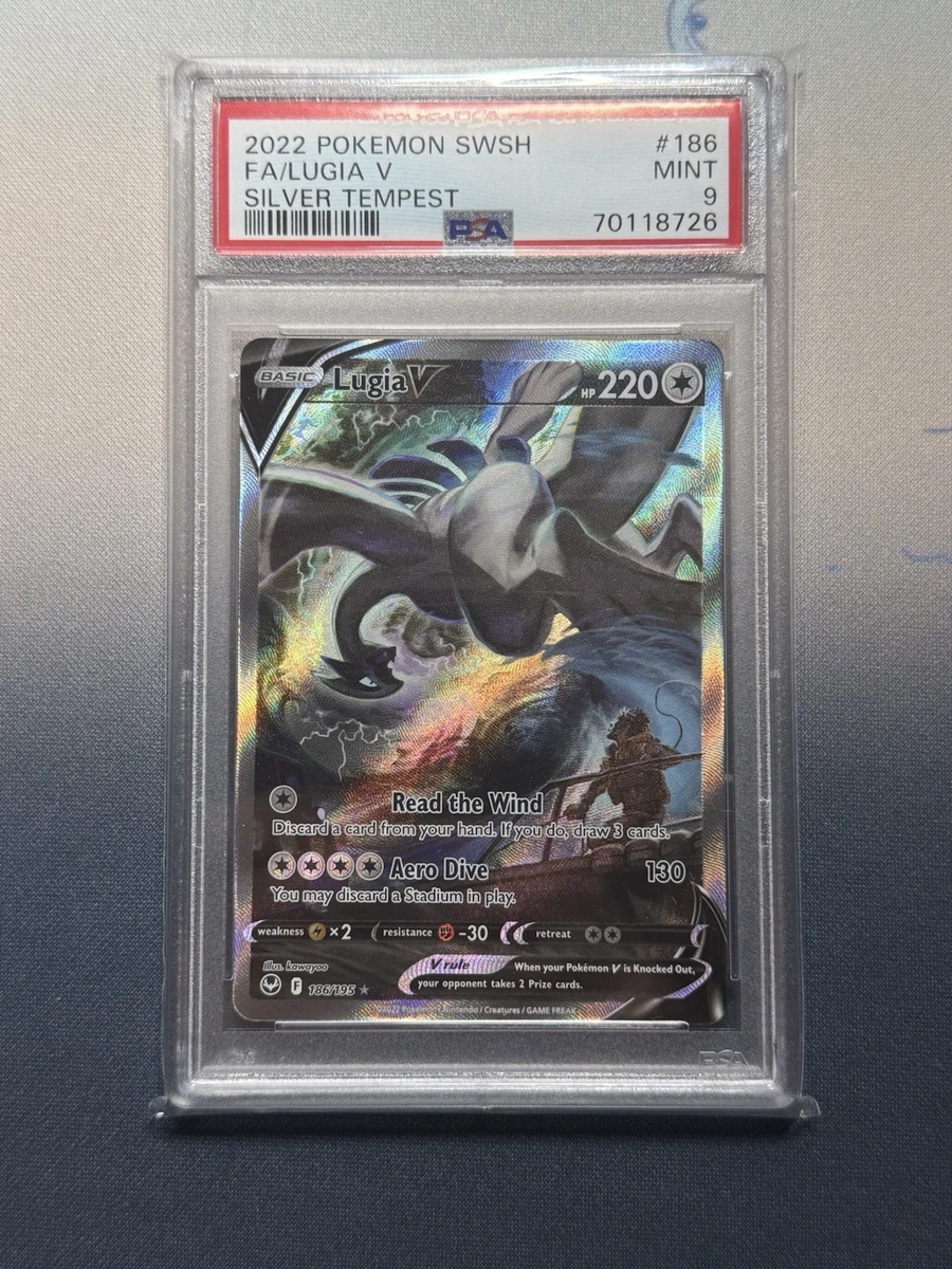 Lugia V 186/195 Swsh12: Sword & Shield - Silver Tempest Just