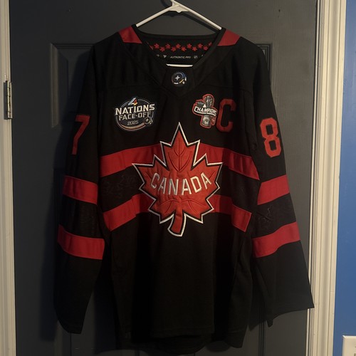 Sidney Crosby Canada 4 Nations Face Off Jersey New Sewn 50 Medium Penguins 2025