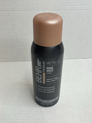 #ad #ad BEHR PREMIUM Rose Gold Satin #SP 210 Interior Exterior Metallic Spray Paint 11oz $10.39