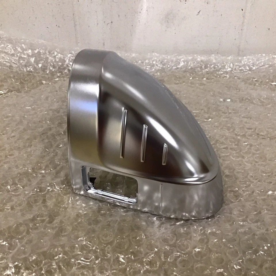 NEW 2017 - 2024 Audi A4 S4 Quattro Left Driver Aluminum Mirror Cover 8w0.857.527 - Image 3 of 4