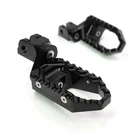TOUR Front 25mm Lowering Foot Pegs Black For Tiger Explorer 1200 12-19 20 21