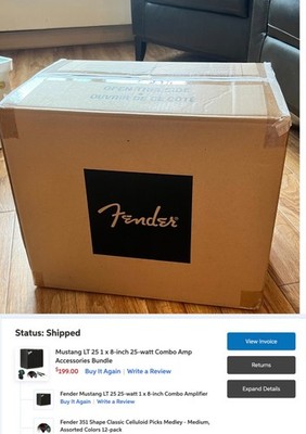 Fender Mustang LT-50 10W Guitar Amplifier
