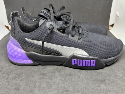 PUMA Cell Phase Wave Women s Cross Trainer 192642-01 Black/Purple NIB Sz 8