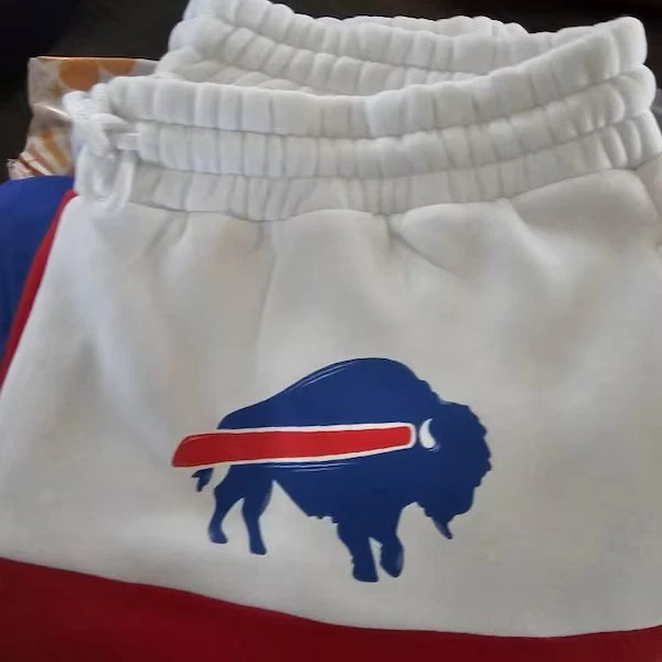 Pantalones deportivos Buffalo Football Joggers - Unisex bloque de color, pantalón deportivo Game Day Foto 3 de 4