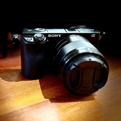 Sony Alpha 6000 Camera Bundle with Lens, Lowepro Backpack, Cleaning Kit