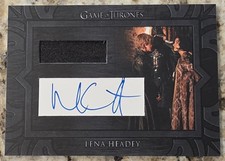 Rittenhouse Game of Thrones Lena Headey - Cersei Lannister Autograph Auto Relic