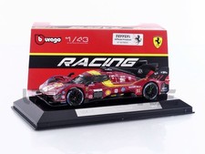 BBURAGO 1/43 - FERRARI 499P 3.0L TURBO V6 - 3RD 24H LE MANS 2025 36319-51